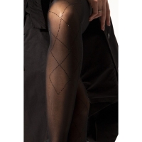 Колготки женские &laquo;Чёрные стразы&raquo;, цвет чёрный, размер М