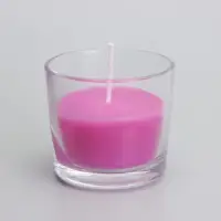 Свеча ароматическая в стакане АЛАНИЯ "Нежная Орхидея", 5,5 см