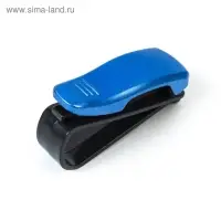 Держатель для очков TORSO, зажим, синий