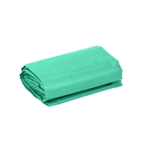 Тент защитный, 6 &times; 3 м, плотность 120 г/м&sup2;, УФ, люверсы шаг 1 м, зелёный/серебристый