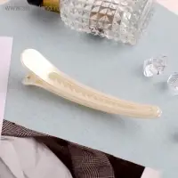 Зажим для волос &laquo;Бусины&raquo;, 10.5 см, белый