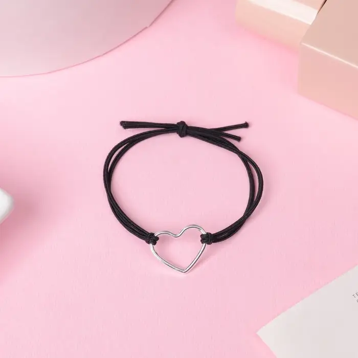 Резинка для волос &laquo;Дафна&raquo;, сердце, 4.5 см