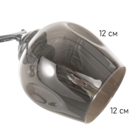 Люстра "Муза" 2х40Вт Е27 хром