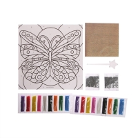 Набор для творчества. Фреска песком &laquo;Бабочка&raquo;