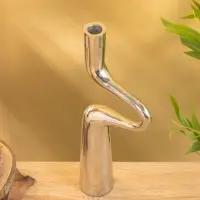 Подсвечники "Сплетение" (набор 2 шт) 11х6х34 см, алюминий