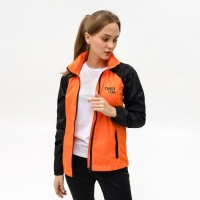 Ветровка ONLYTOP унисекс с сумкой orange, р. 56