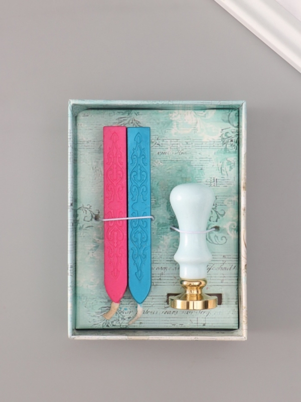 Сургучный набор "Пони" печать, ручка, сургуч 12,5х10х3,6 см