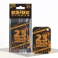 Ароматизатор в автомобиль на 23 Февраля Danger, аромат цитрус