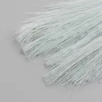 Искусственное растение для творчества "Ковыль" бирюза 29 см