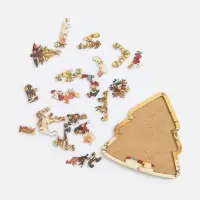 Пазл фигурный &laquo;Елочка&raquo;