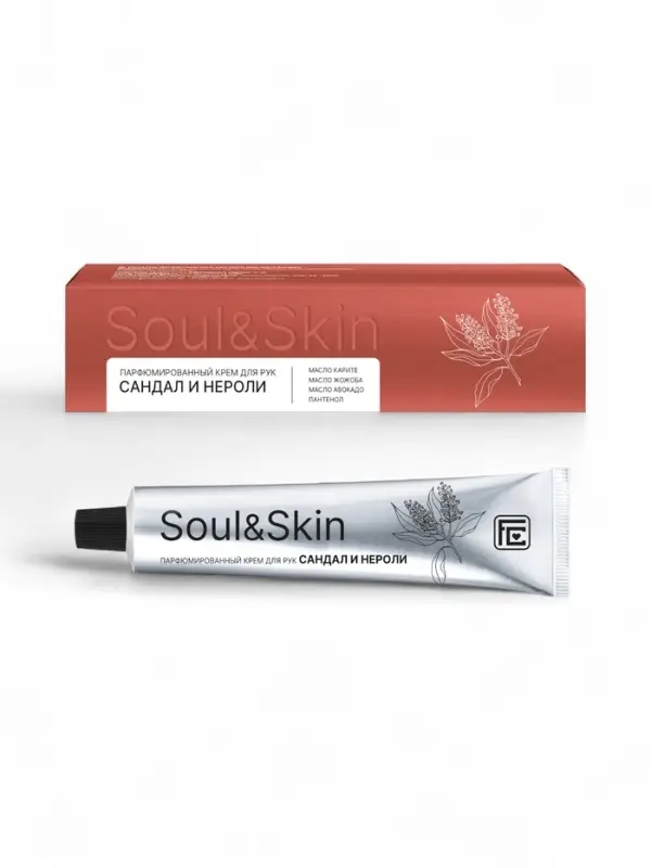 Крем для рук парфюмированный Soul&Skin сандал и нероли, 65 мл