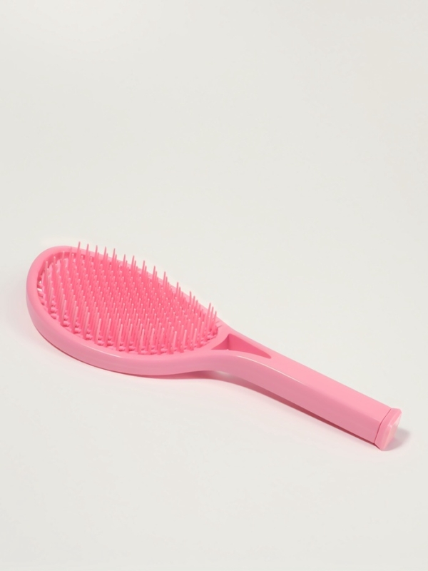 Расческа массажная овал ДЛЯ СУШКИ ВОЛОС 24*10см розовый подвес QF Расческа массажная овал ДЛЯ СУШКИ ВОЛОС 24*10см розовый подвес QF