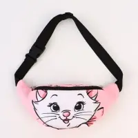 Сумка поясная детская для девочки &laquo;Кошечка&raquo;, 25&times;6&times;13 см