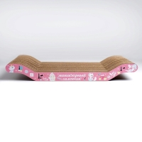 Когтеточка из картона &laquo;Маникюрный салончик&raquo;, 45 &times; 20 &times; 3 см