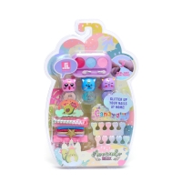 Набор косметики для девочки "Авокадо", с резинками для волос Набор косметики для девочки "Авокадо", с резинками для волос