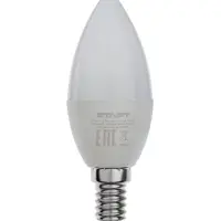 Лампа светодиодная СТАРТ, 10 Вт, Е14, С37, 4000К, 800 Лм, холодный (нейтральный) свет