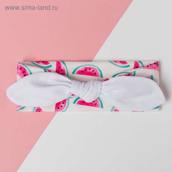 Повязка на голову Крошка Я "Арбузик" бел. р-р 46-48