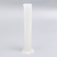 Цилиндр 500 мл с носиком (объемная шкала) Цилиндр 500 мл с носиком (объемная шкала)