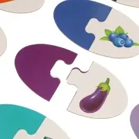 Large DUO puzzle, Mommy and baby, learning the colors