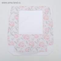 Кондитерская упаковка, коробка с ламинацией &laquo;Flowers&raquo;, 20 х 20 х 4 см