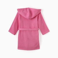 Халат детский Экономь и Я, цв. розовый, р-р 30, 100% хл, 340 г/м2
