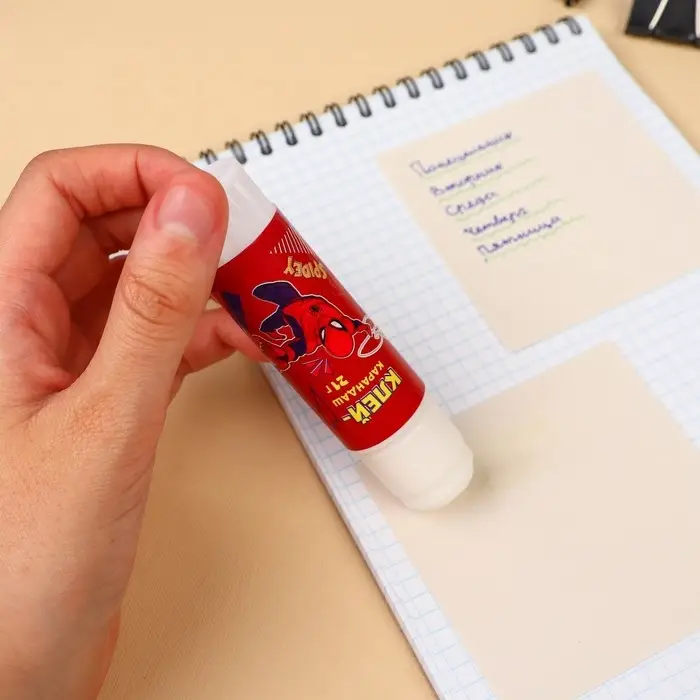 Клей-карандаш PVP 21 г, &laquo;Человек-паук&raquo;