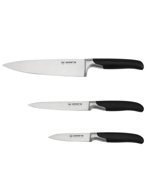 Набор кухонных ножей с ножеточкой Graphit-4SS 4 предмета