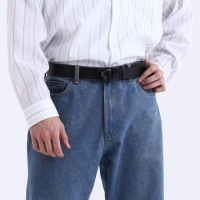 Ремень мужской &laquo;Великан&raquo;, ширина 4 см, автомат, пряжка металл, цвет чёрный