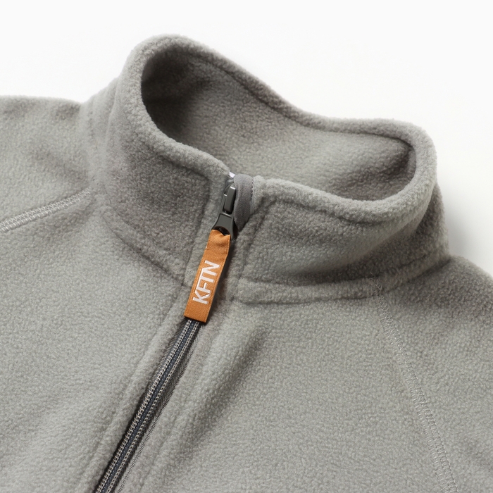 Детская кофта на молнии KAFTAN, серая, размер 34 (122-128 см)