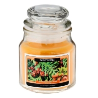 Свеча в банке "Сандал и кедр" 100 гр (вес брутто 247 г) 6х9х9 см