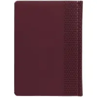 Ежедневник Prizma, недатированный, бордовый