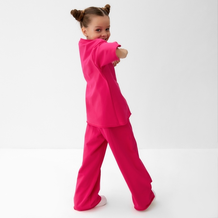 Футболка детская KAFTAN, р. 32 (110 - 116 см), розовый