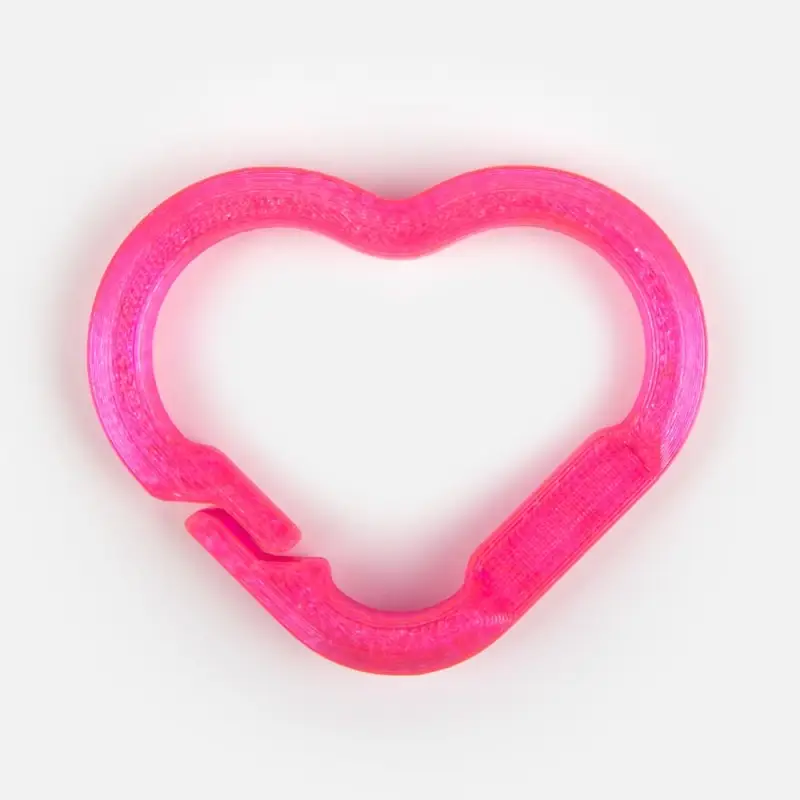 Брелок Impreso, 3D-печать на заказ, сердце