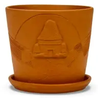 Горшок цветочный с поддоном 2,6 л, d18/h16 см терр-т керамика, "Голландия" (М)