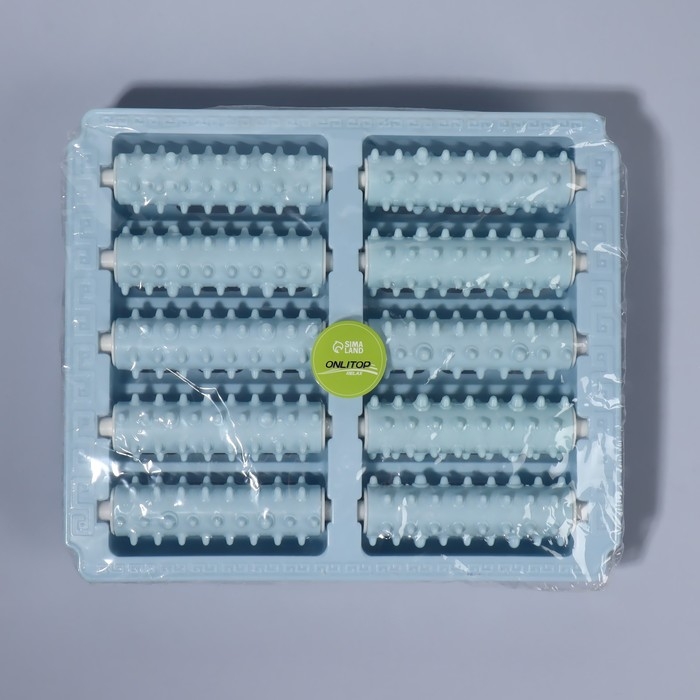 Массажёр &laquo;Барабаны&raquo;, 26 &times; 22 &times; 5 см, 5 рядов, цвет МИКС