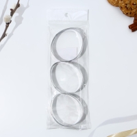 Набор форм для вырезания печенья &laquo;Яйца&raquo; на пасху, 4.5 х 6.5 х 1.3 см.