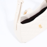 Сумка-багет на молнии, цвет белый Сумка-багет на молнии, цвет белый