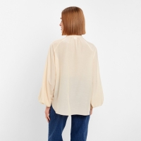 Блузка женская MINAKU: Enjoy цвет молочный, р-р 46