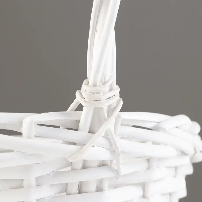 Набор корзин плетёных &laquo;Белоснежные&raquo;, 3 шт., ива