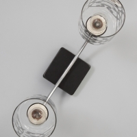 Люстра 1111/2CR E27 40Вт хром 35х10х28 см BayerLux