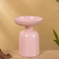 Подсвечник на 1 свечу "Зефир" глянцевый 10х10х13 см