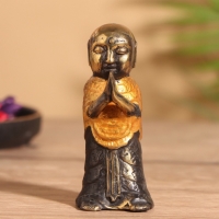 Сувенир бронза "Монах" 4х5х9 см