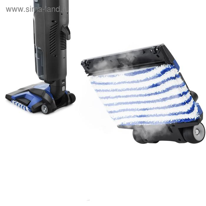 Пылесос Kitfort КТ-555, вертикальный, 1800 Вт, 0.75 л, шнур 5 м, чёрно-синий