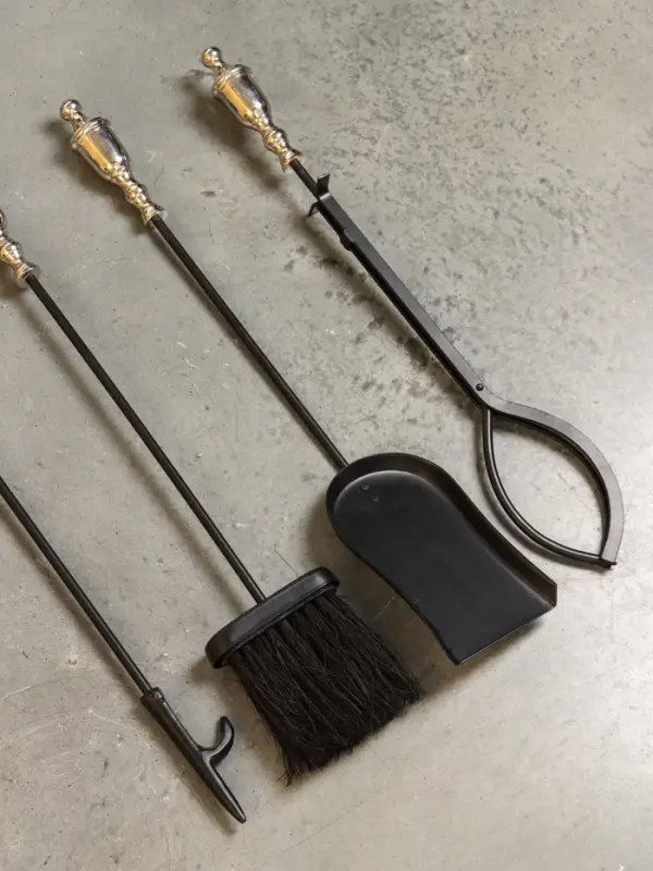 Каминный набор, сталь, 64 +/- 1 см, алюминий