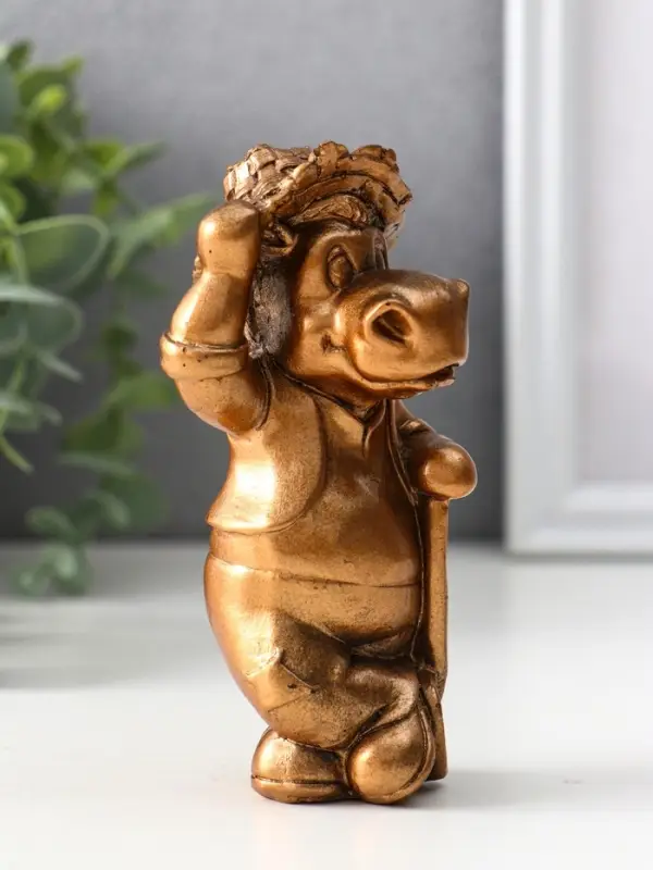 Фигура &laquo;Конь дачник&raquo;, 12&times;6&times;6 см, бронза