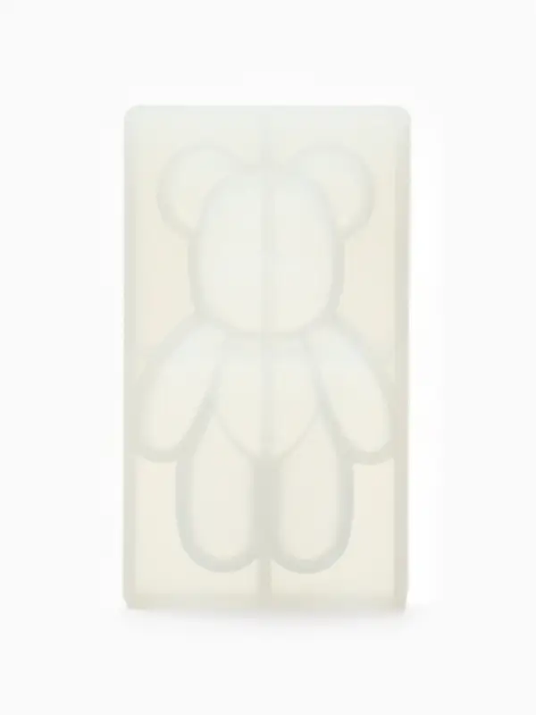 Набор для создания брелока из эпоксидной смолы "Мишка" с поталью