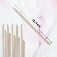 Апельсиновые палочки для маникюра, 11.4 см, 10 шт.