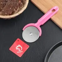 Нож для пиццы и теста Доляна &laquo;Наклон&raquo;, 16,5 см, цвет МИКС