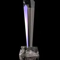 Стела Afterglow с подсветкой, большая, в подарочной упаковке