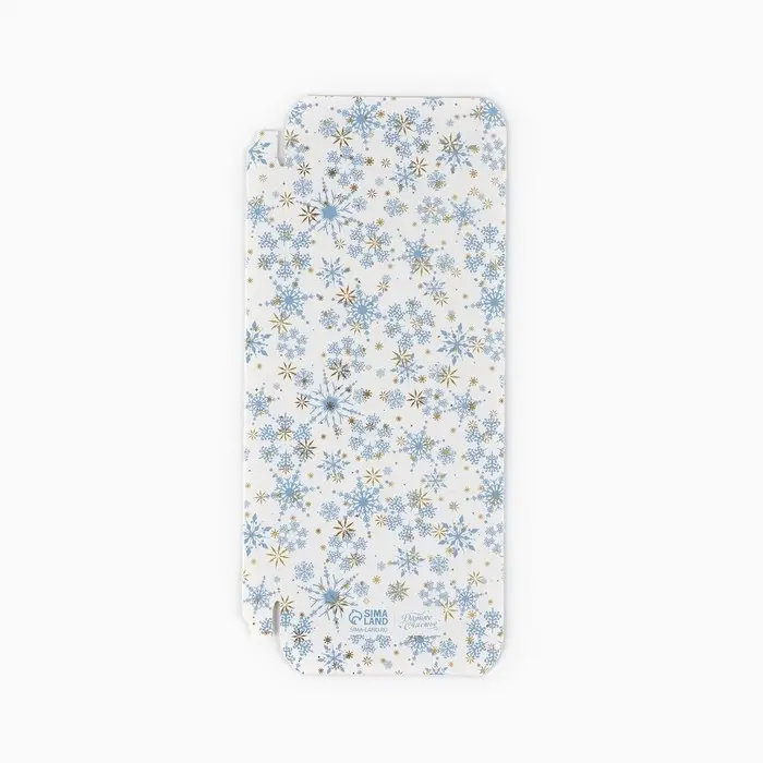 Коробка для шоколада &laquo;Снежинки&raquo;, 17 х 8.5 х 1.5 см